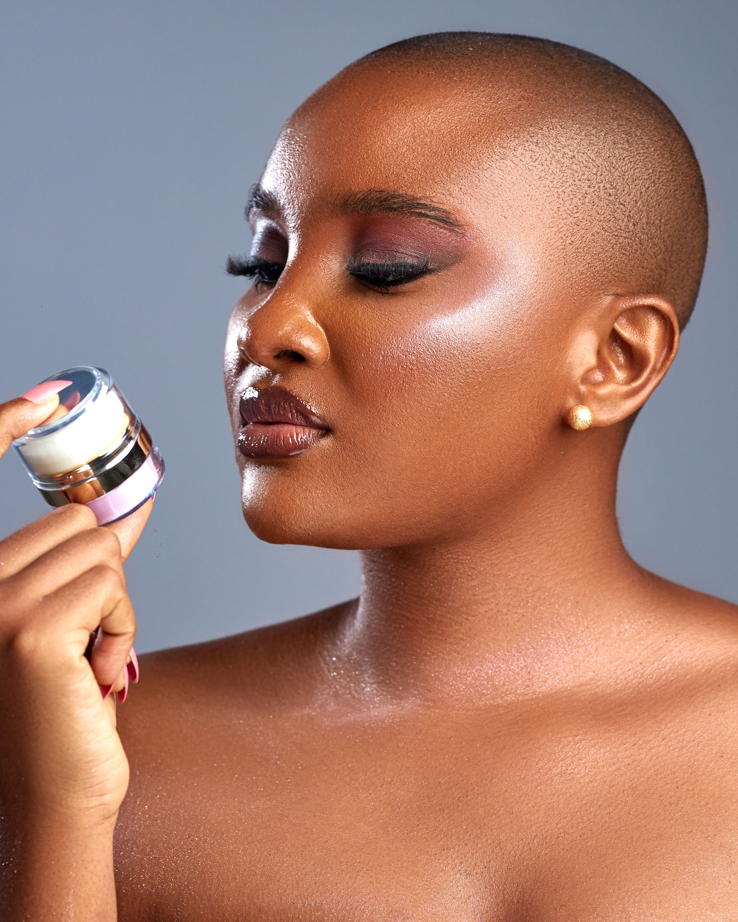 Glow O'clock Face and Body Highlighting Dust-Pretty 'n' Pink