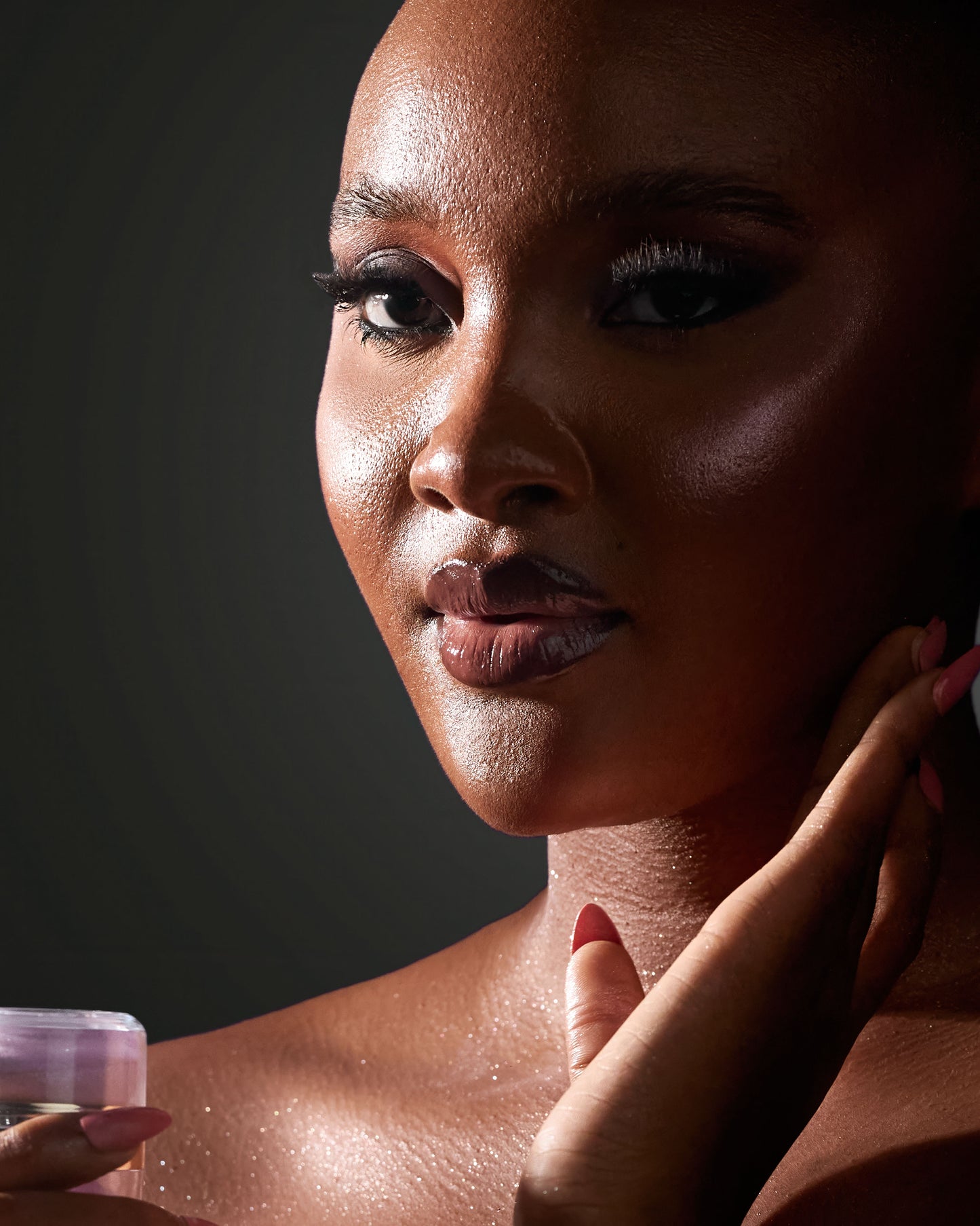 Glow O'clock Face and Body Highlighting Dust-Pretty 'n' Pink