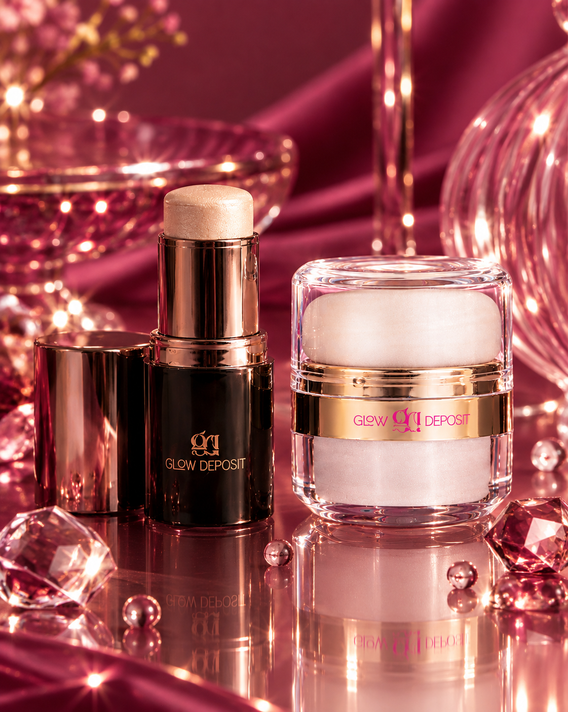 The Dewy Glow - Glow O' Clock Dust + Dewy Stick