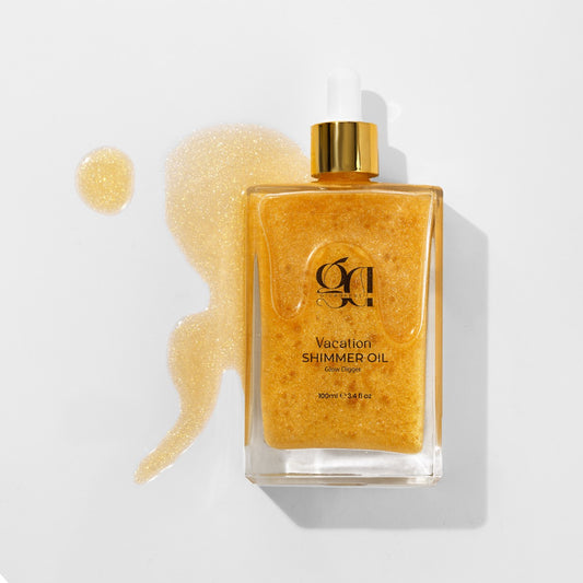 Vacation Shimmer Oil — GLOW DIGGER. A Universal Golden Shine