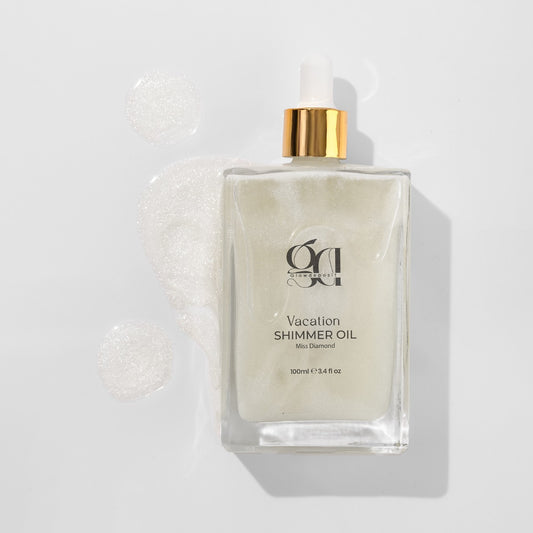 Vacation Shimmer Oil — MISS DIAMOND. A Universal Silver Pearl Shine
